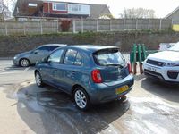 Begagnad Nissan Micra Acenta 2016 Grå Halvkombi