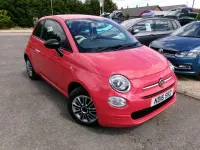 Used Fiat 500 Pop 69 HP (50 kW) 2016 Pink Hatchback