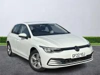 Used VW Golf VIII Life 2022 White Hatchback
