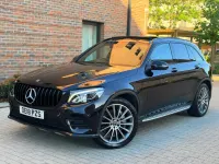 Used Mercedes GLC350 AMG line 2018 Black SUV