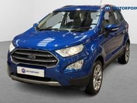 Used Ford Ecosport Titanium 2019 Blue SUV