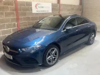 Used Mercedes CLA250e AMG Line Premium Plus 2022 Blue Coupe