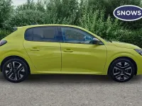 Used Peugeot 208 Allure 101 HP (74 kW) 2025 Agueda yellow Hatchback