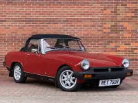 Used MG Midget 66 HP (48 kW) 1977 Red Cabriolet