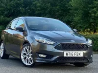 Used Ford Focus ST-Line 125 HP (91 kW) 2016 Grey Hatchback
