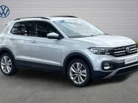 Used VW T-Cross SE 95 HP (69 kW) 2022 Silver SUV