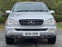 Used Mercedes ML270 2002 Silver SUV