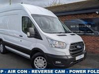 Used Ford Transit Trend 130 HP (95 kW) 2021 White Van