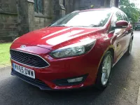 Used Ford Focus Zetec 120 HP (88 kW) 2015 Red Estate