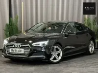 Usado Audi A5 Sportback S-Line 190 CV (139 kW) 2018 Negro Utilitario