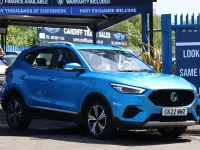 Used MG ZS Excite 106 HP (77 kW) 2022 Blue SUV
