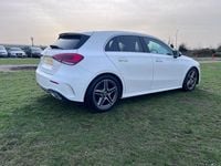Used Mercedes A150 AMG line 150 HP (110 kW) 2019 White Hatchback