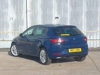 Used Seat Leon SE Dynamic 110 HP (80 kW) 2017 Blue Hatchback