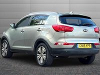 Used Kia Sportage 181 HP (133 kW) 2015 Sirius silver SUV
