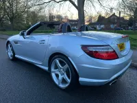Used Mercedes SLK250 AMG 2011 Silver Cabriolet