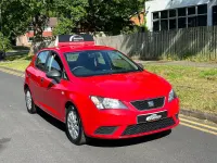 Used Seat Ibiza SOL 73 HP (53 kW) 2016 Red Hatchback