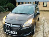 Used Vauxhall Meriva Club 120 HP (88 kW) 2016 Grey MPV