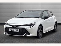 Used Toyota Corolla Sport 196 HP (144 kW) 2023 Platinum pearl white with black roof Hatchback