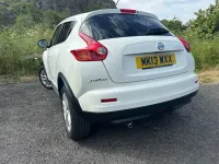 Used Nissan Juke Acenta 117 HP (86 kW) 2013 White SUV