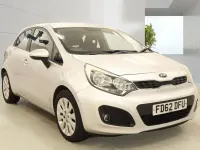Used Kia Rio 84 HP (61 kW) 2012 Silver Hatchback
