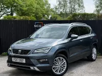 Usado Seat Ateca XCELLENCE 150 HP (110 kW) 2017 Cinzento SUV
