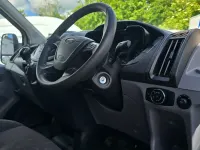Used Ford Transit 130 HP (95 kW) 2019 White Cabriolet