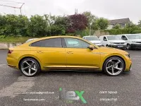 Used VW Arteon R-line 190 HP (139 kW) 2018 Yellow Hatchback