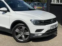 Used VW Tiguan SEL 150 HP (110 kW) 2017 White SUV