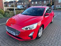 Used Ford Focus Zetec 2018 Red Hatchback