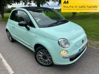 Second-hand Fiat 500C S 69 CP (50 kW) 2015 Verde Cabrio