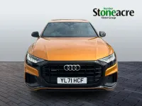 Used Audi Q8 Black Edition 375 HP (275 kW) 2021 Orange SUV