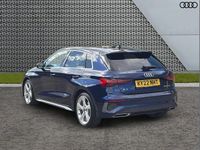 Used Audi A3 S-Line 147 HP (108 kW) 2022 Blue Sedan