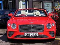 Used Bentley Continental GT Convertible 2021 Red Cabriolet