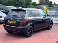 Used Skoda Fabia vRS 180 HP (132 kW) 2012 Black Hatchback