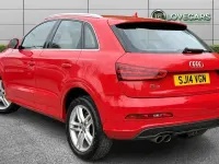 Used Audi Q3 S-Line 140 HP (102 kW) 2014 Red SUV