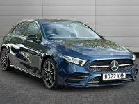Used Mercedes A180 Executive 136 HP (100 kW) 2022 Blue Hatchback
