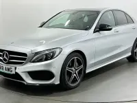 Usado Mercedes C250 AMG Line Premium 204 HP (150 kW) 2018 Prateado Sedan