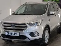 Used Ford Kuga Titanium 120 HP (88 kW) 2018 Silver SUV