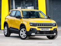 Used Jeep Avenger Summit 100 HP (73 kW) 2025 Yellow SUV