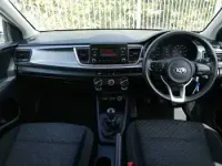 Used Kia Rio 83 HP (61 kW) 2019 White Hatchback
