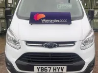 Used Ford Transit Custom Trend 130 HP (95 kW) 2018 White Van