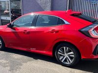 Used Honda Civic SE 2020 Red Hatchback