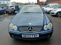 Used Mercedes CLK230 Avantgarde 197 HP (144 kW) 2002 Coupe