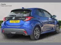 Used Toyota Yaris Design 116 HP (85 kW) 2021 Galactic blue Hatchback