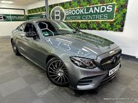 Used Mercedes E220 AMG Line Premium Plus 194 HP (142 kW) 2017 Grey Coupe