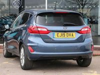 Used Ford Fiesta Titanium X 99 HP (72 kW) 2019 Blue Hatchback