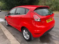 Used Ford Fiesta Zetec 2015 Red Hatchback