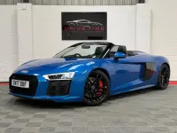 Used Audi R8 Spyder Comfort 2017 Blue Cabriolet