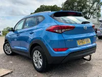 Used Hyundai Tucson SE 141 HP (103 kW) 2017 Blue SUV