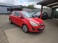 Used Vauxhall Corsa Active 65 HP (47 kW) 2012 Red Hatchback